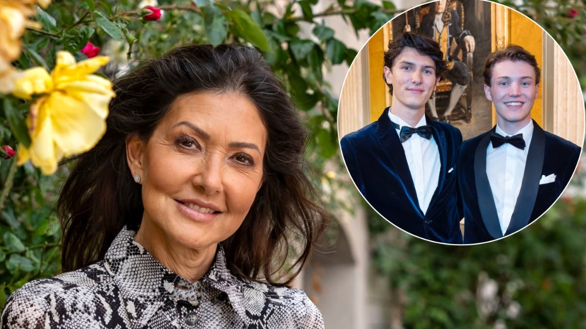 Grevinde Alexandra har delt skønne, private billeder af sine sønner, grev Nikolai og grev Felix.