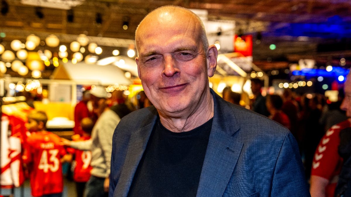 Niels Olsen er i højt humør i disse dage