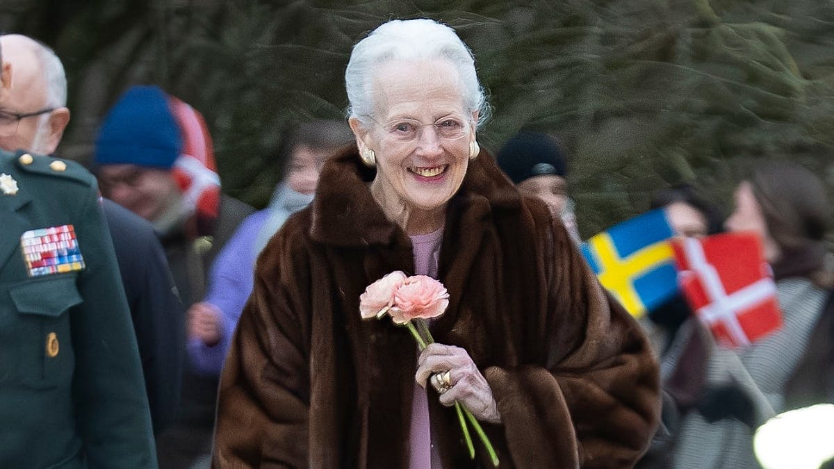 Dronning Margrethe havde en fin dag i Sverige