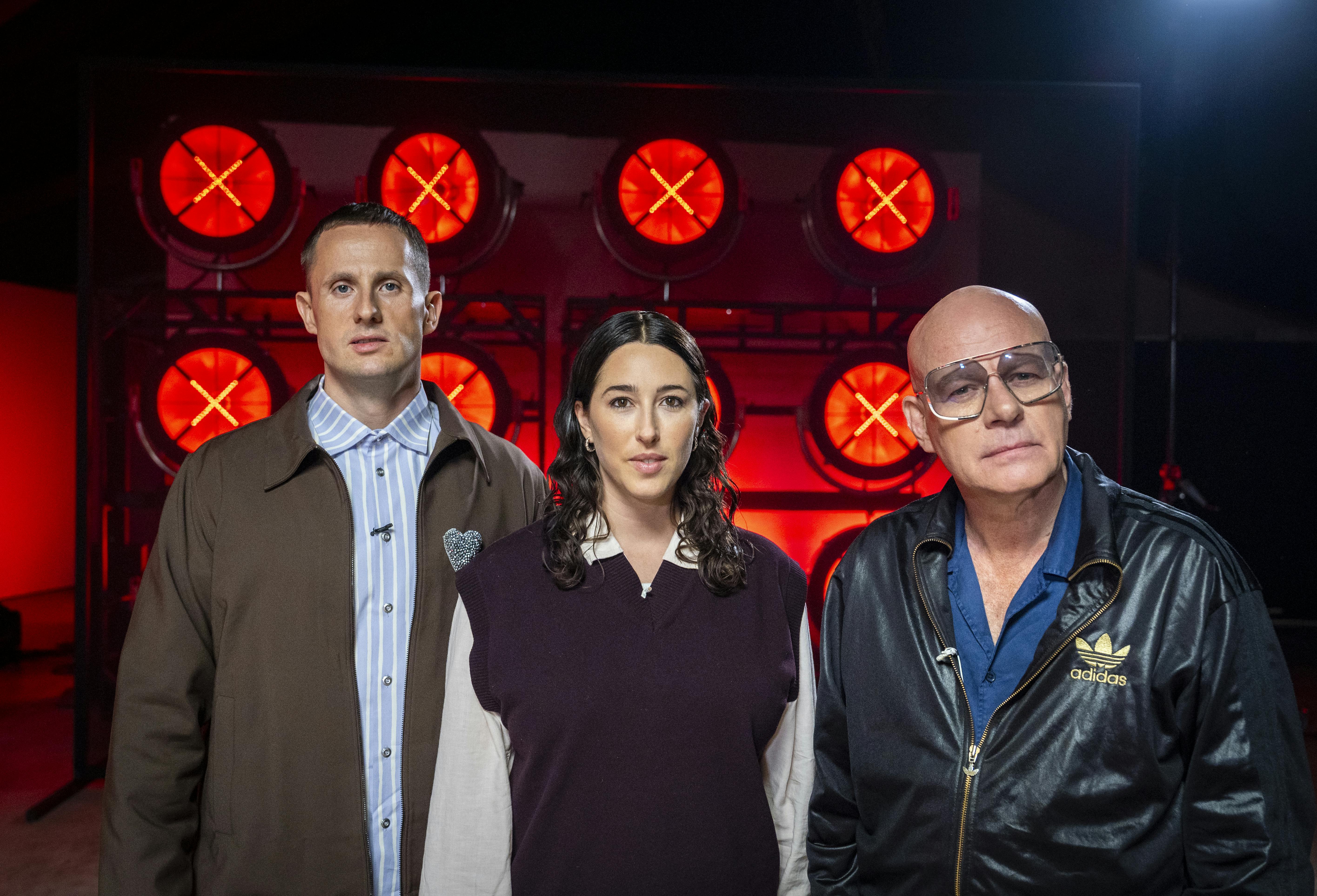 Dommerne i "X Factor" er Benjamin Hav, Drew Sycamore og Thomas Blachman.