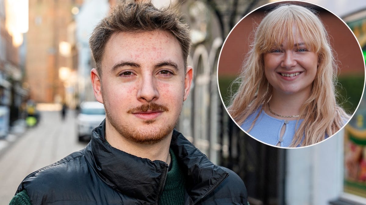 Samuel og Amalie i "Kærlighed hvor kragerne vender".