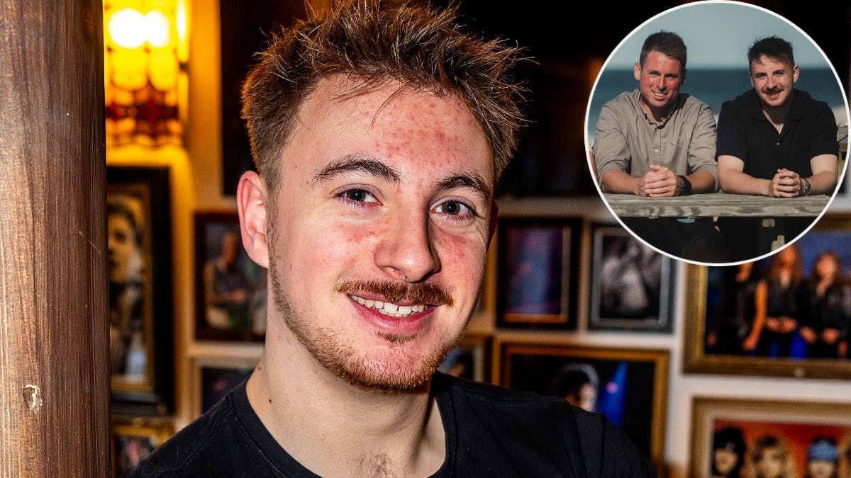 Samuel er den yngste deltager i "Kærlighed hvor kragerne vender". 