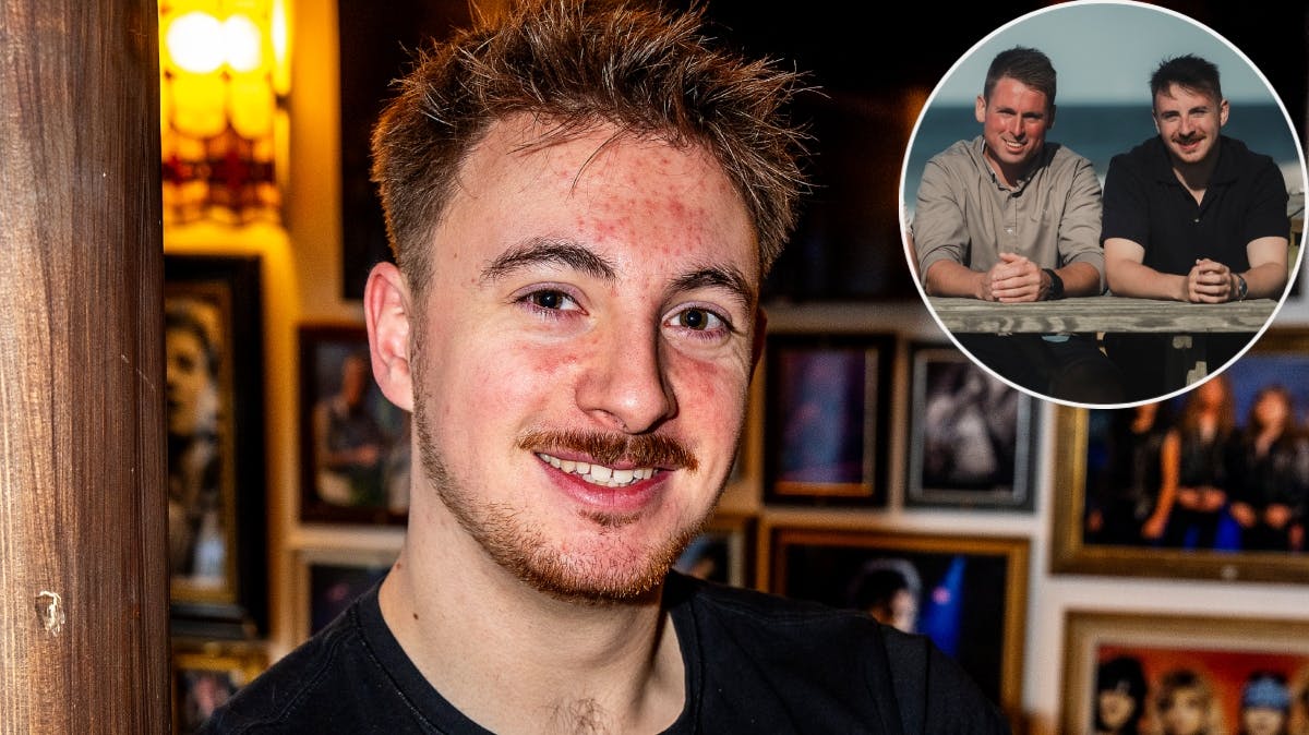 Samuel er den yngste deltager i "Kærlighed hvor kragerne vender".