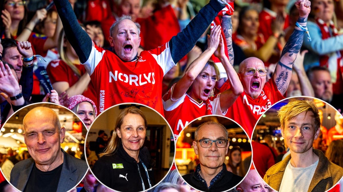 Masser af kendte bakker op, når de danske håndboldherrer spiller EM i Boxen.