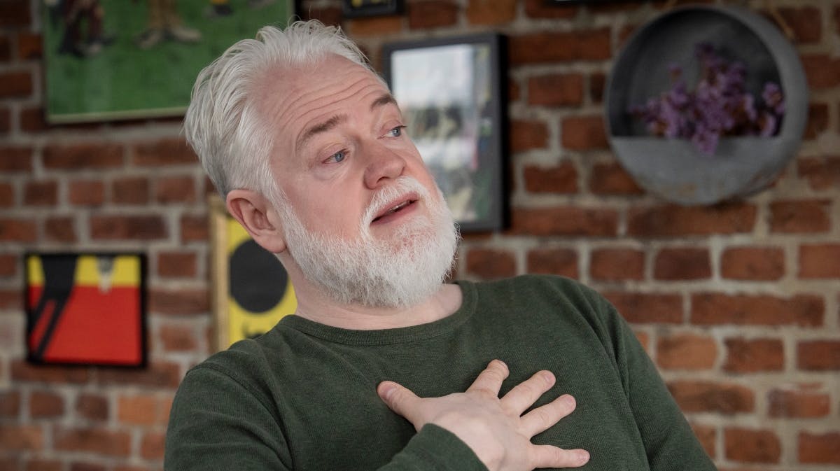 Esben Dalgaard måtte græde mellem optagelserne på "Min sidste gave".