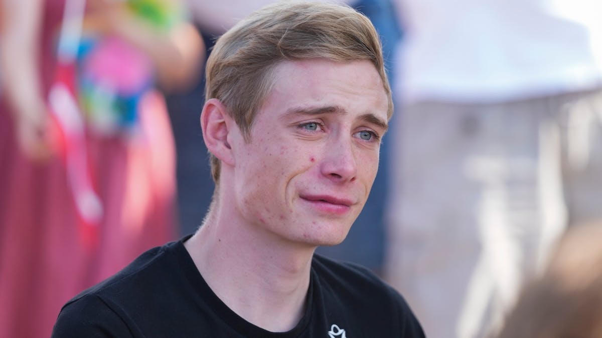 Jonas Vingegaard er kommet galt af sted under træningen