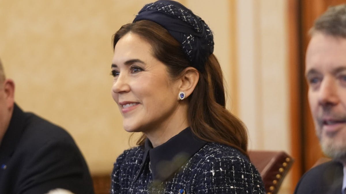 Dronning Mary under statsbesøget i Estland.&nbsp;