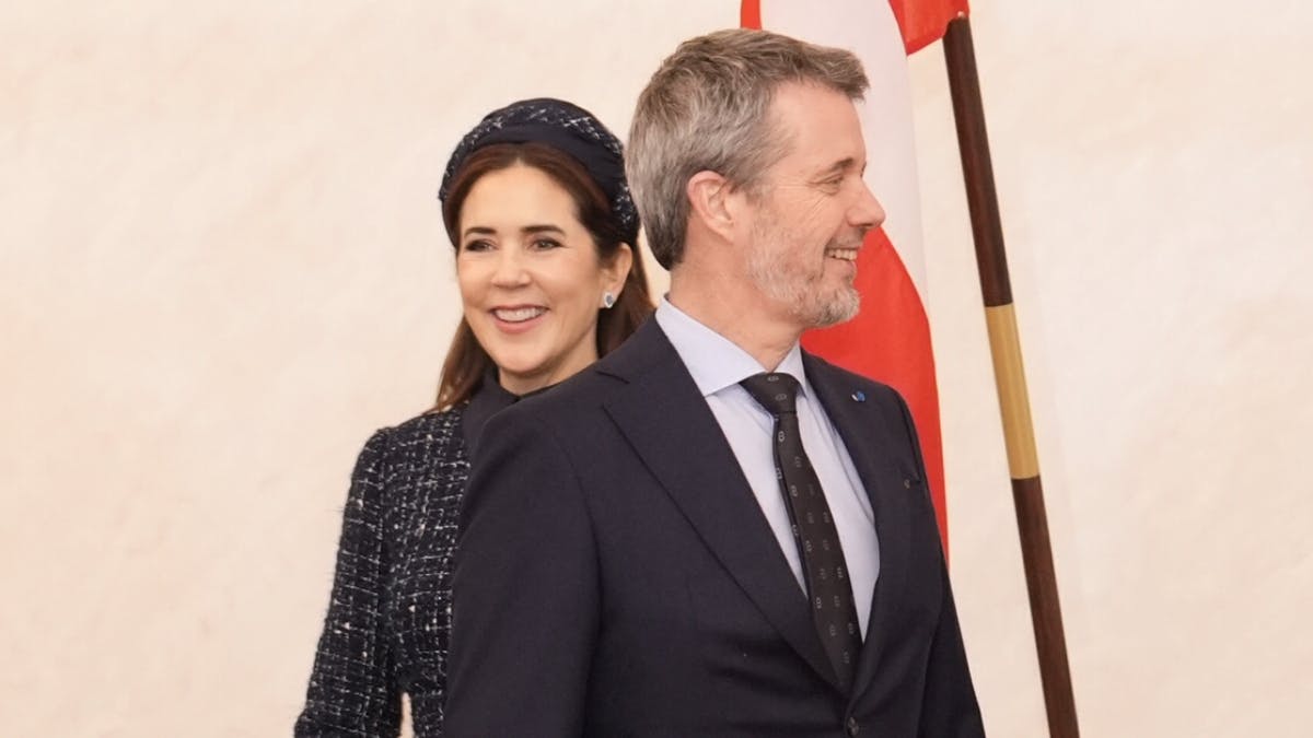 Dronning Mary og kong Frederik