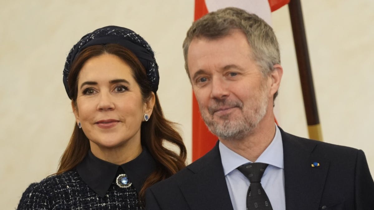 Dronning Mary og kong Frederik