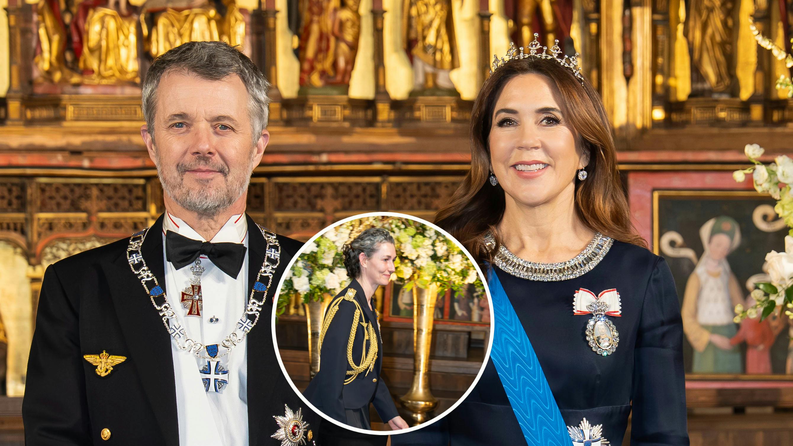 Dronning Mary og kong Frederik (Indsat: Cæcilie Rottbøll Ludvigsen)