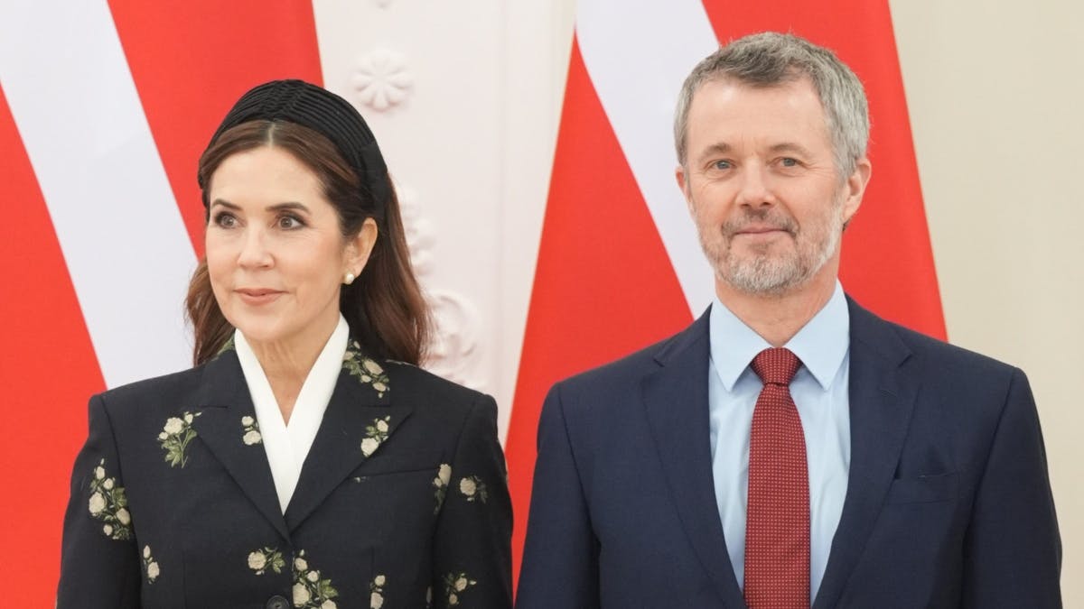 Dronning Mary og kong Frederik