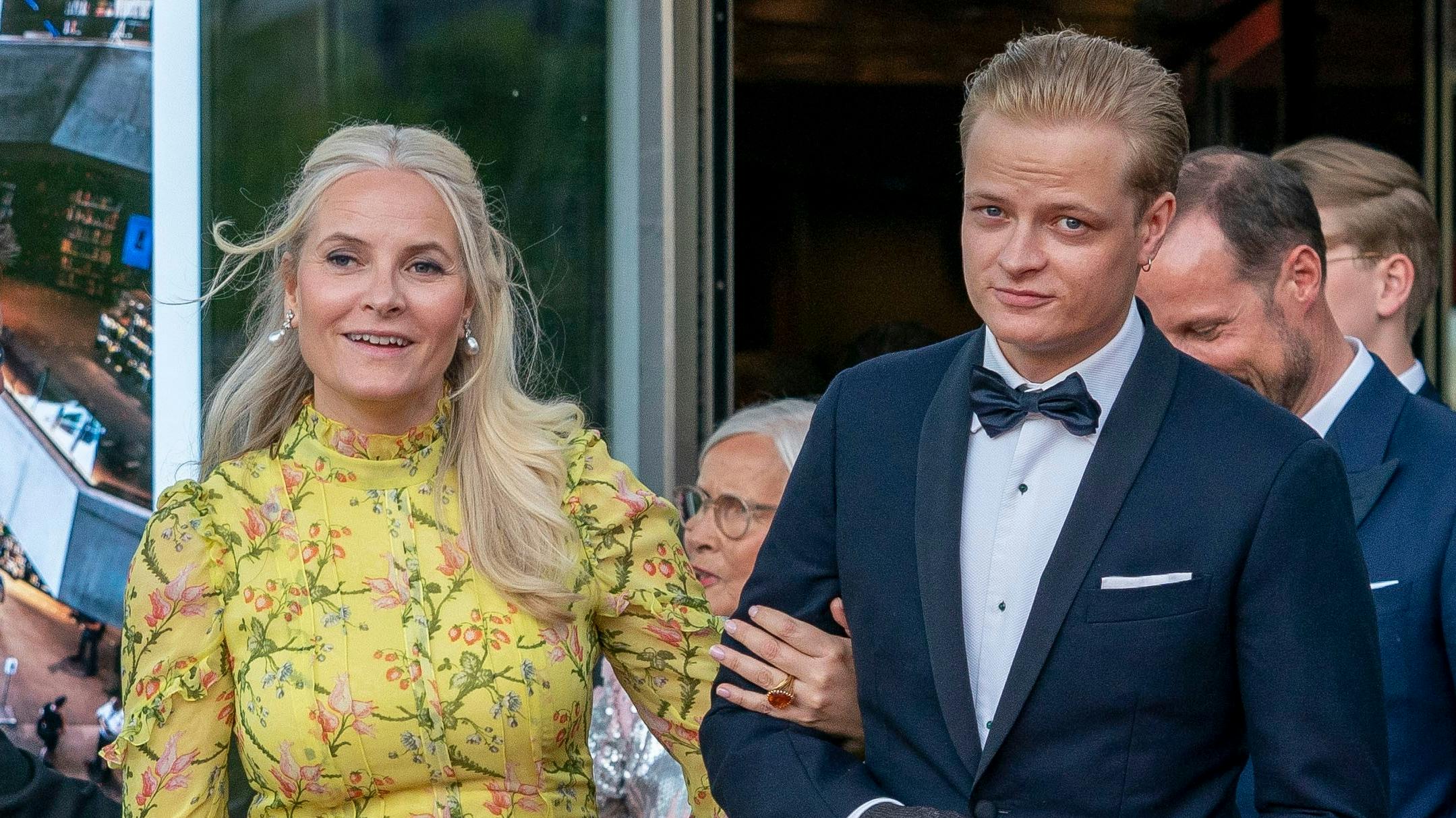 Kronprinsesse Mette-Marit og Marius Borg Høiby.