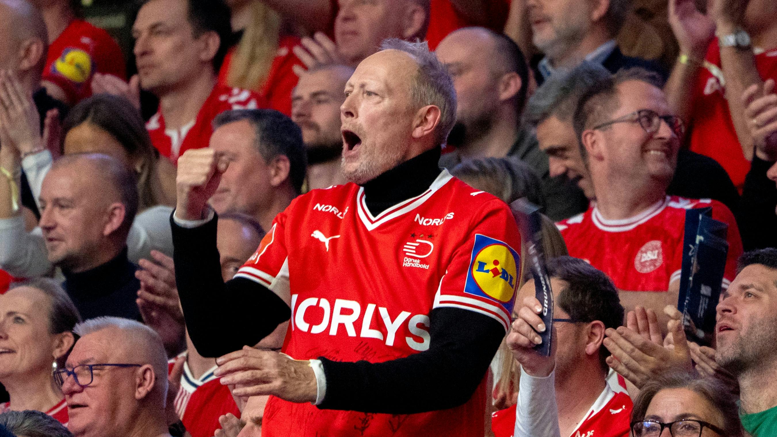 Lars Mikkelsen gav den igen gas under EM-slutrunden, da Danmark slog Norge. 