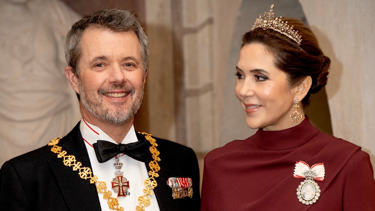 Kong Frederik mødte en gammel ven i Litauen.