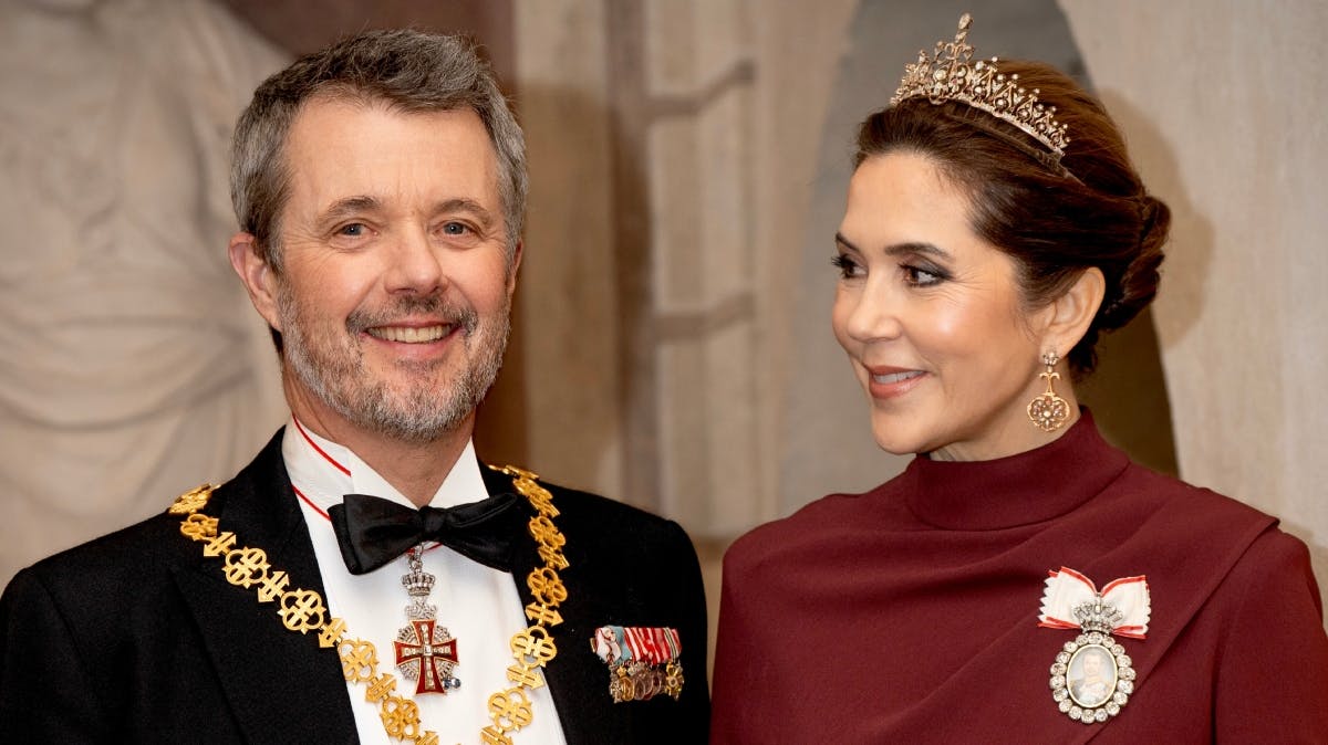 Kong Frederik mødte en gammel ven i Litauen.