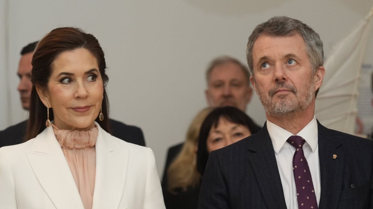 Dronning Mary og kong Frederik havde flere af deres nærmeste med til returarrangementet.