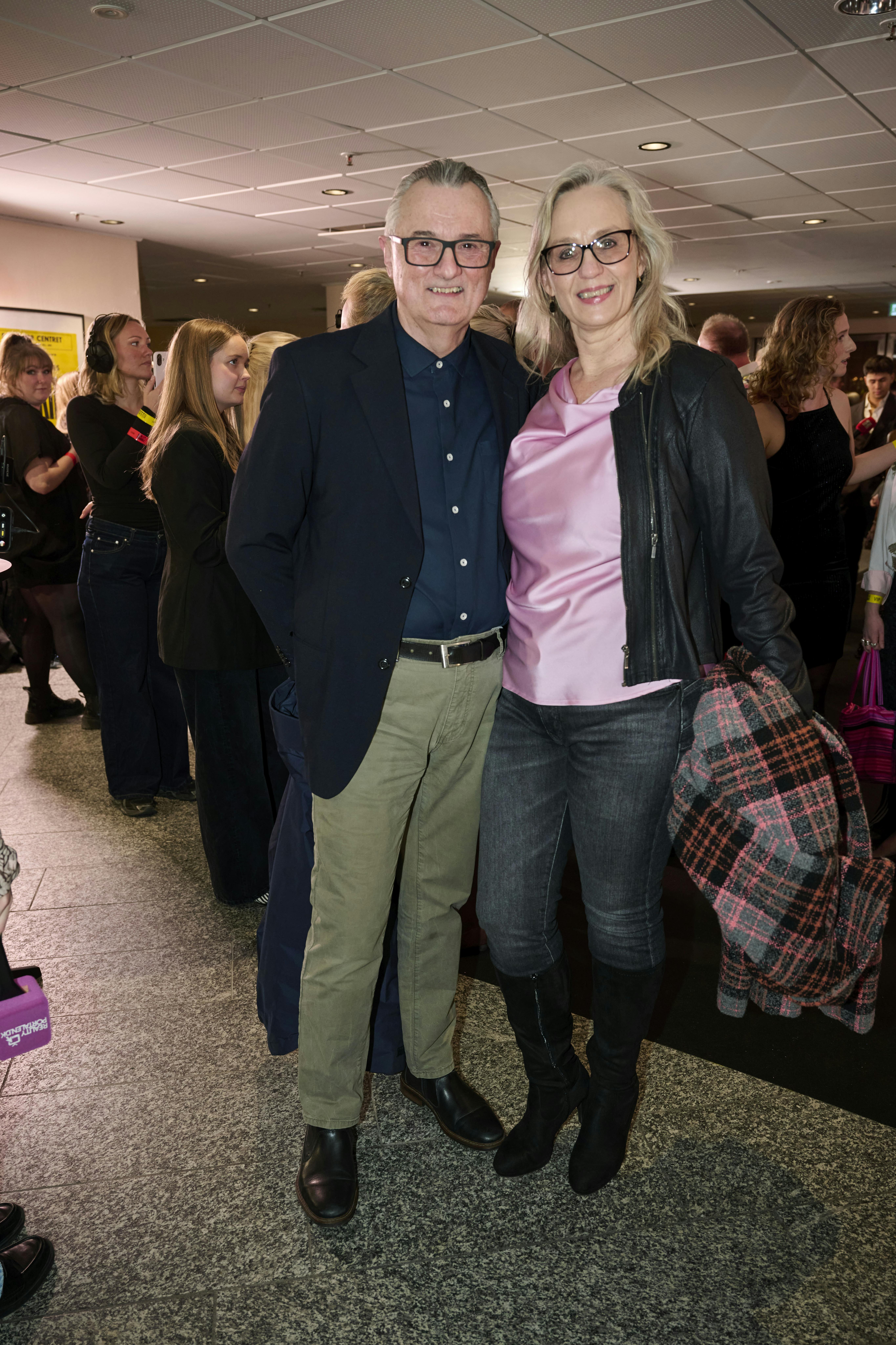 Vlado Lentz med sin kone Brit til Reality Awards 2026