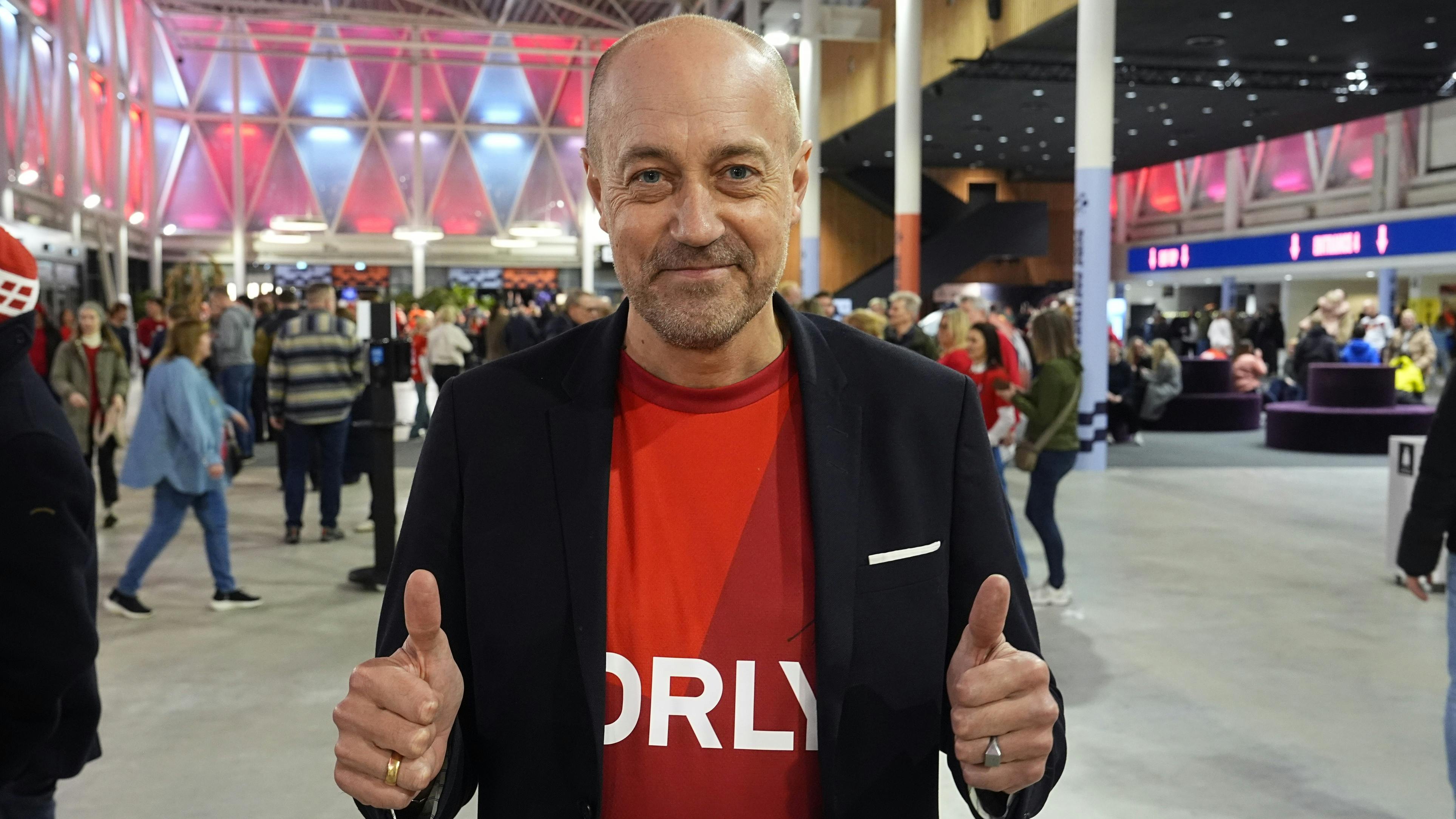 Magnus Heunicke i Jyske Bank Boksen.