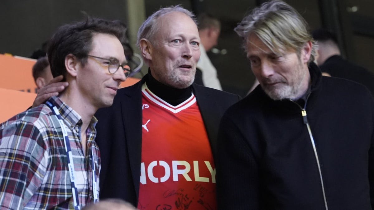Lars Mikkelsen og Mads Mikkelsen er klar til et brag af en semifinale.&nbsp;