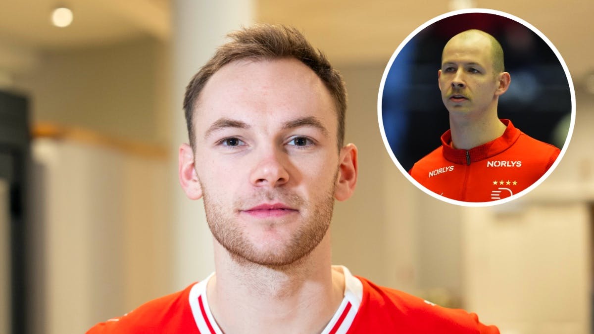 Mathias Gidsel sætter ord på den dramatiske semifinale.&nbsp;