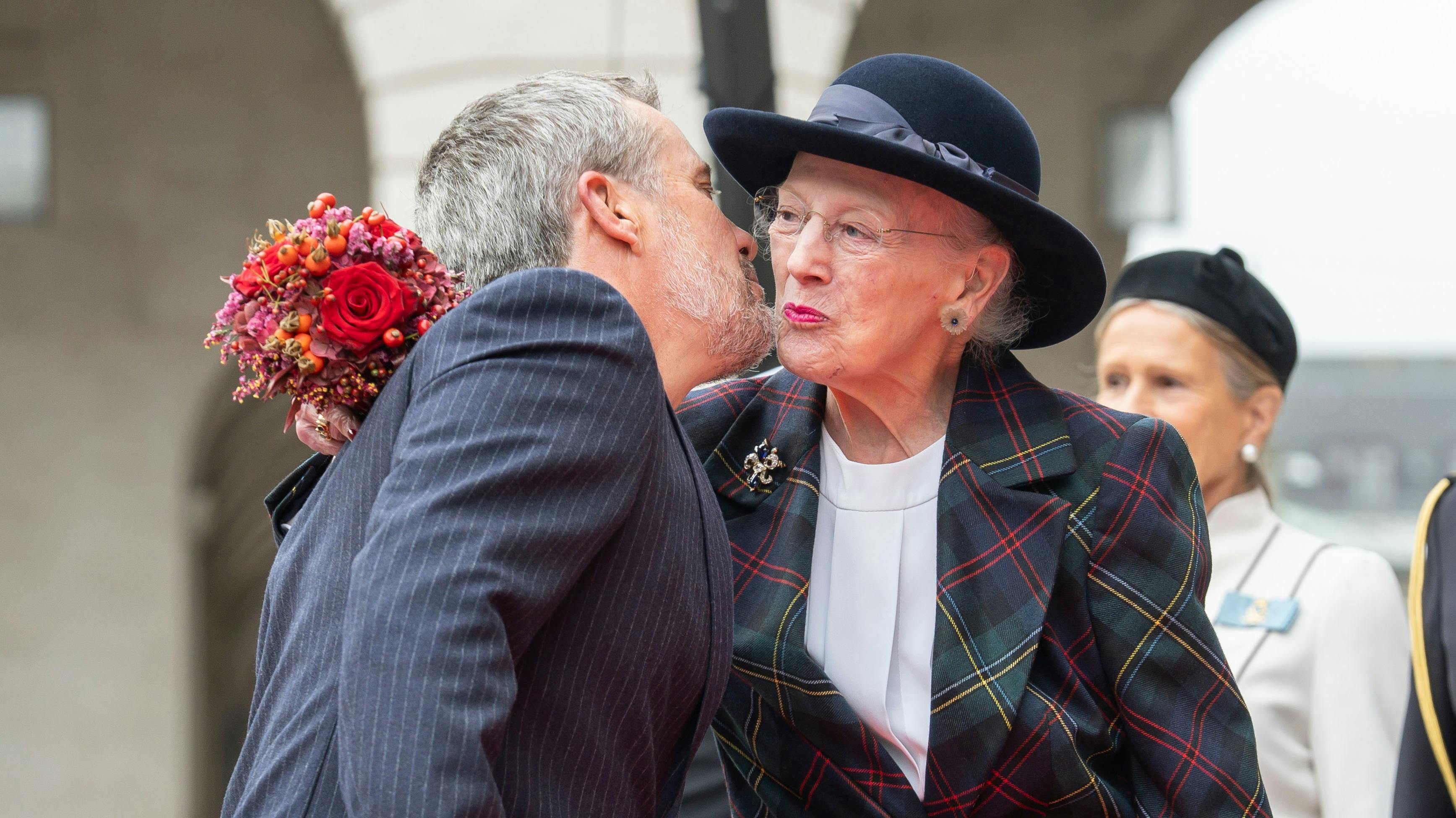 Sikke et samarbejde: Kong Frederik og dronning Margrethe står sammen |  BILLED-BLADET