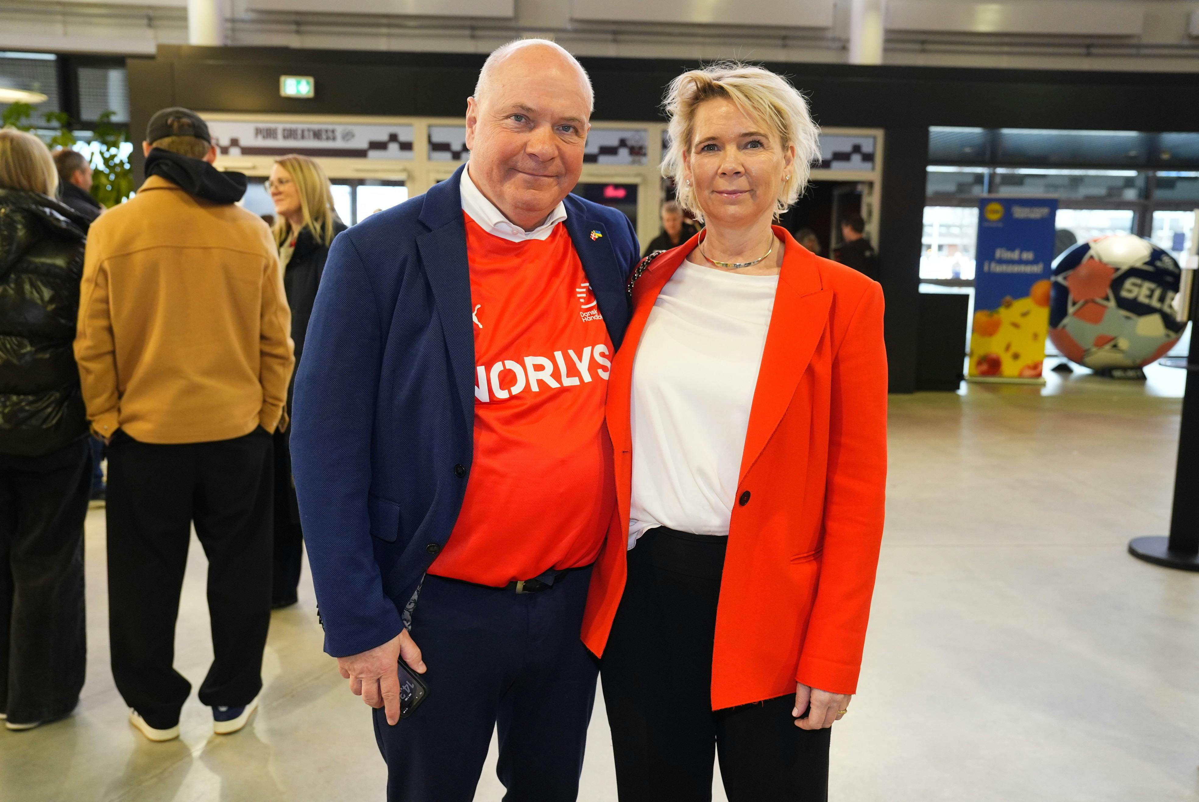 Søren Gade med sin hustru Marianne.