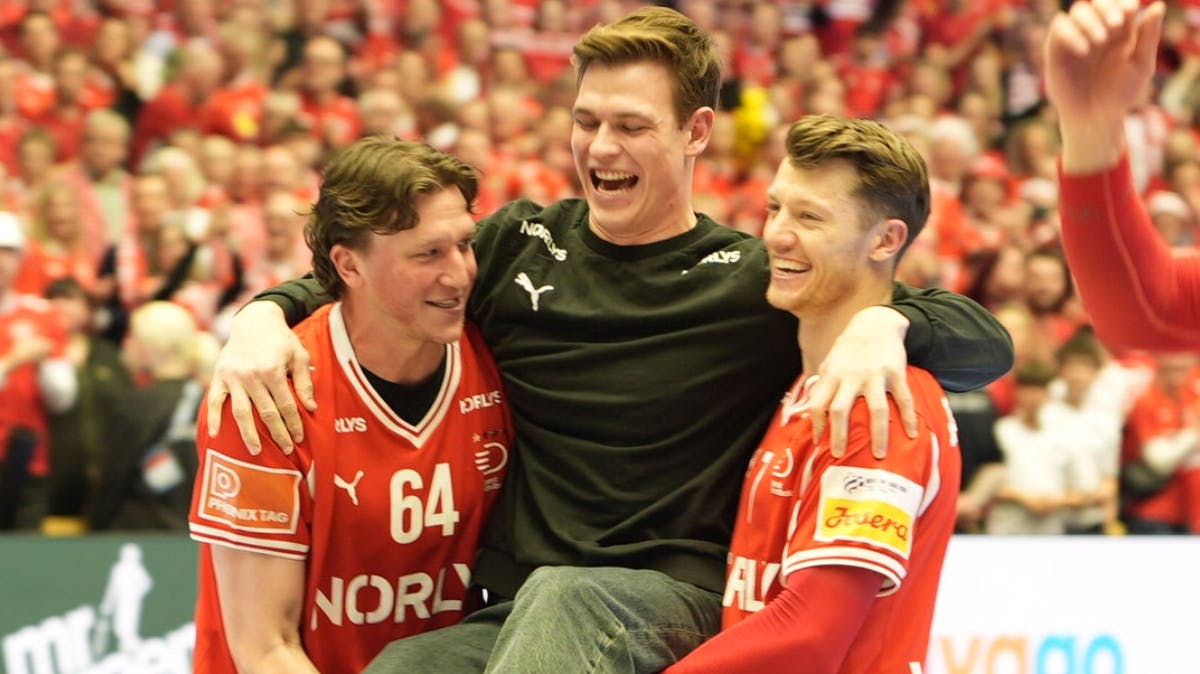 Kammeraterne sørgede for, at Lukas, Emil og Simon fik den afslutning de fortjente