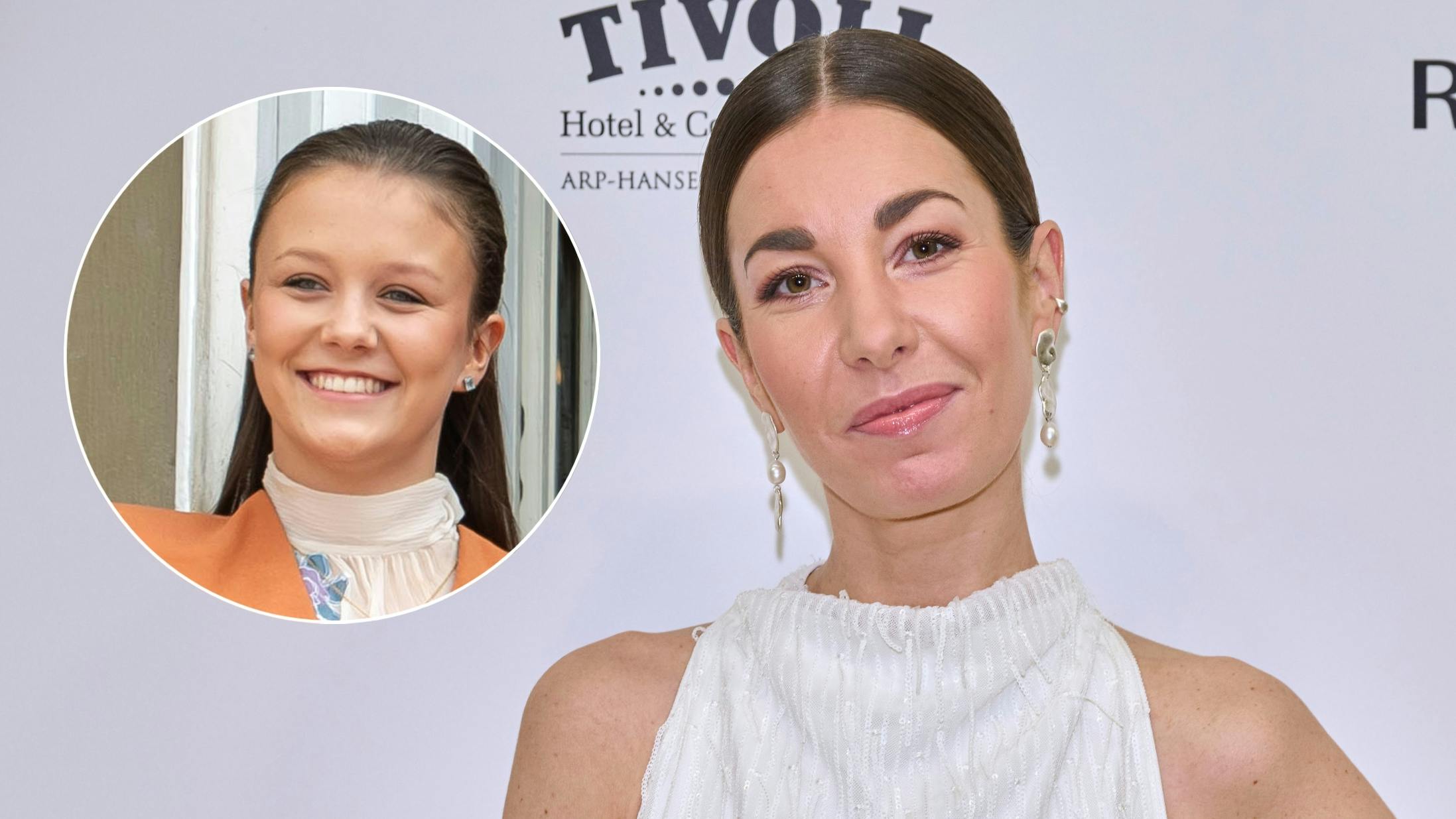 Julie Rudbæk og prinsesse Isabella