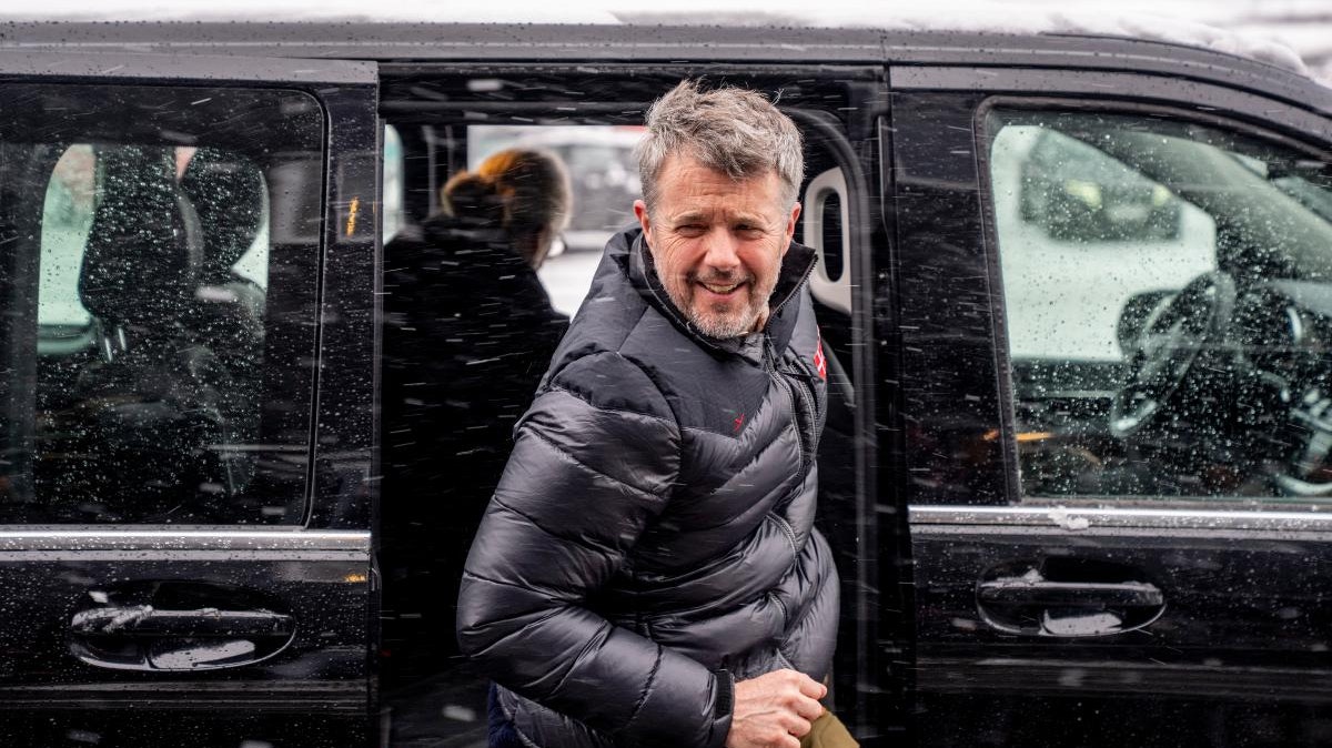 Kong Frederik fotograferet den 30. april 2025 i Nuuk.