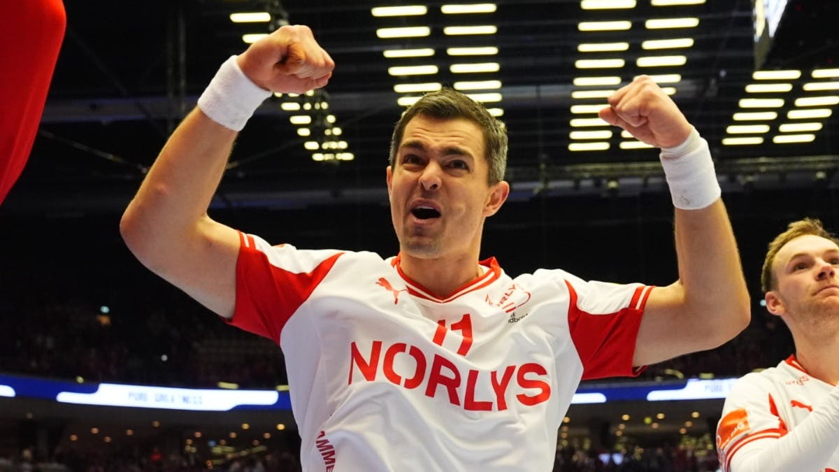 Rasmus Lauge har fuld plade på guldmedaljer.