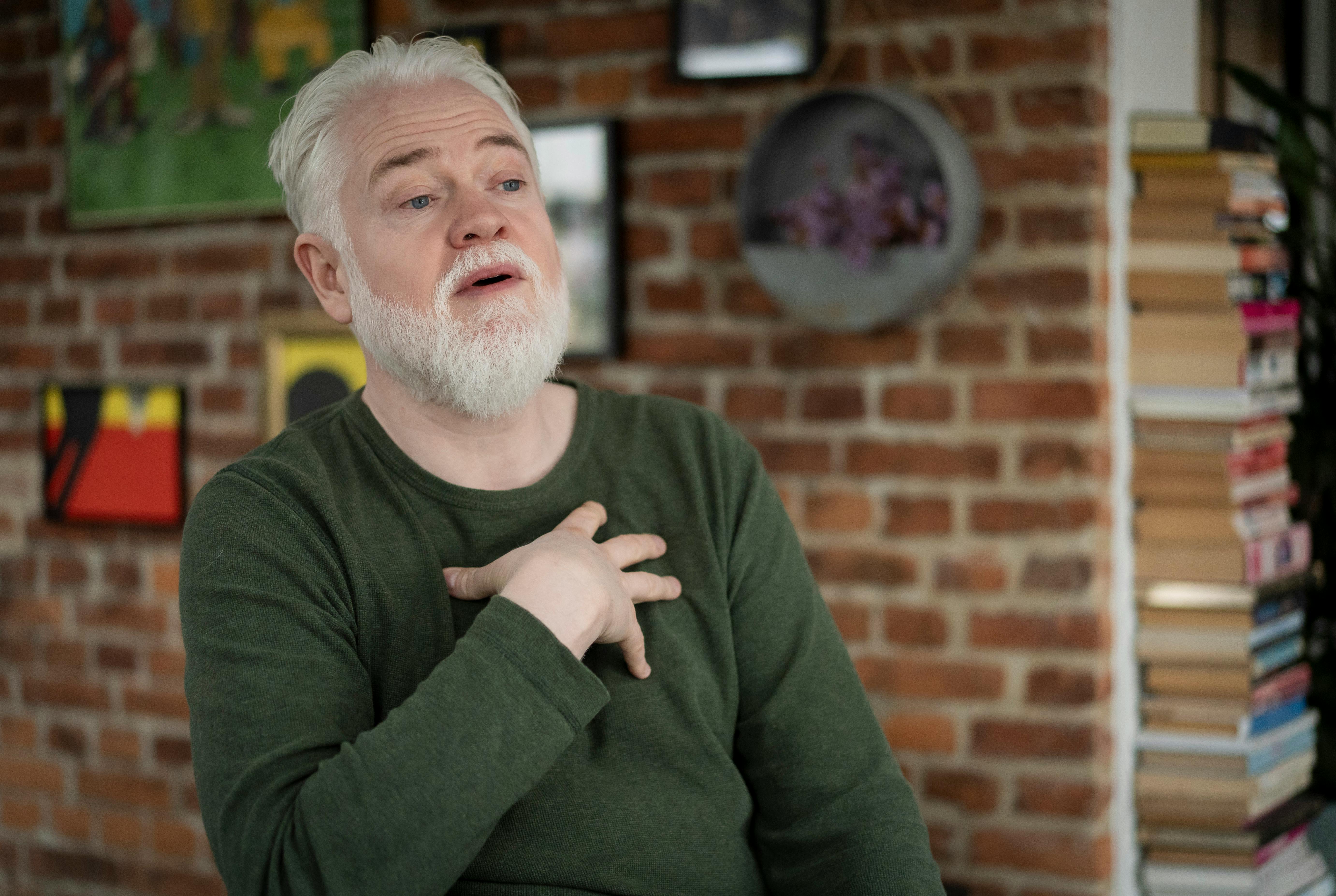 Esben Dalgaard er vært på programmet “Min sidste gave”.