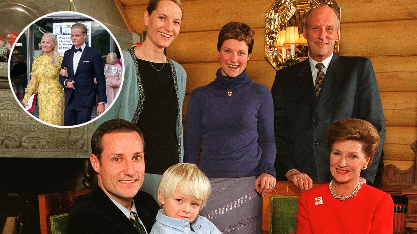 Den norske kongefamilie (Indsat: Kronprinsesse Mette-Marit og Marius)