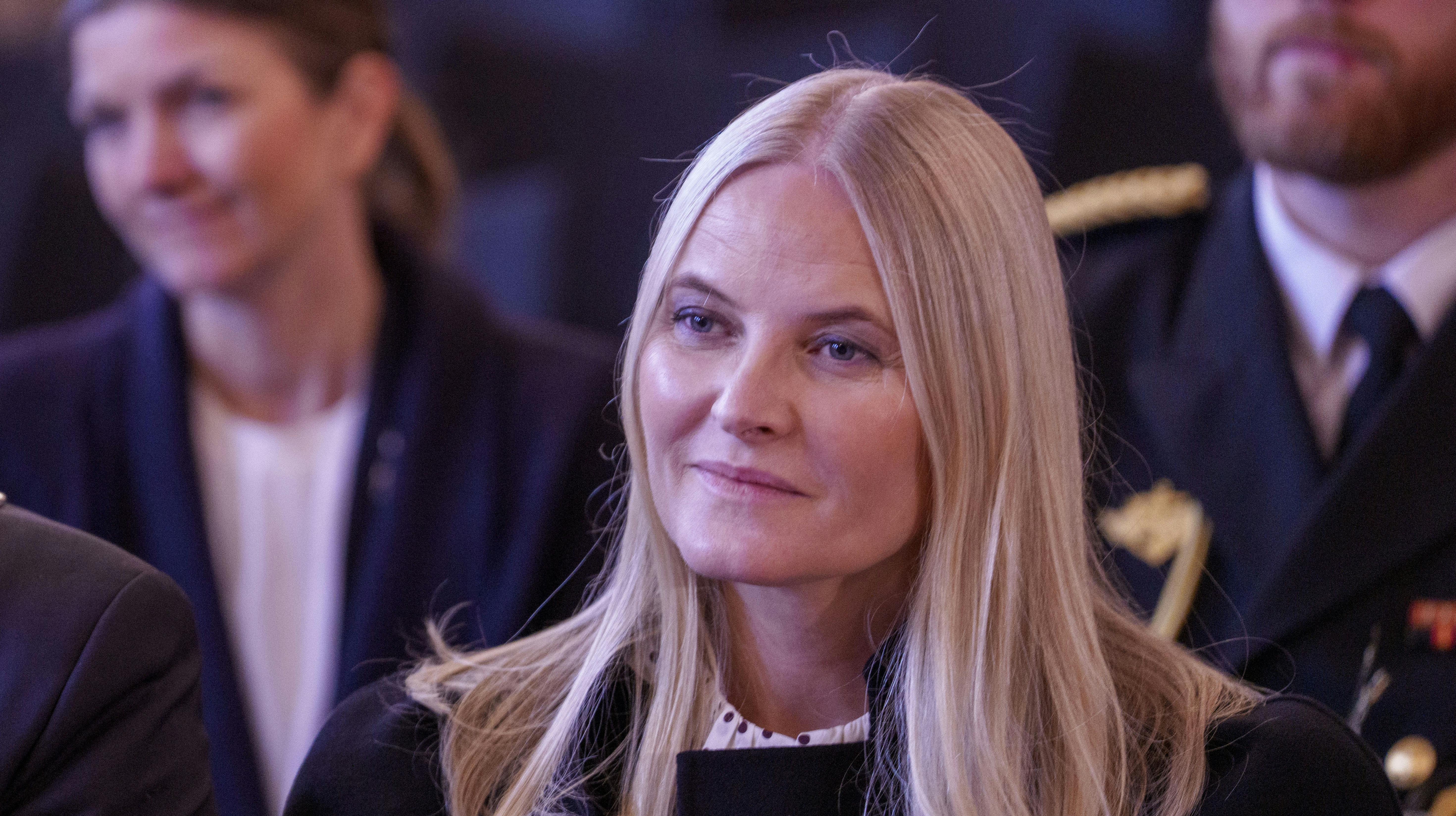 Kronprinsesse Mette-Marit private e-mailadresse er blevet lækket af Trumps justitsministerium.