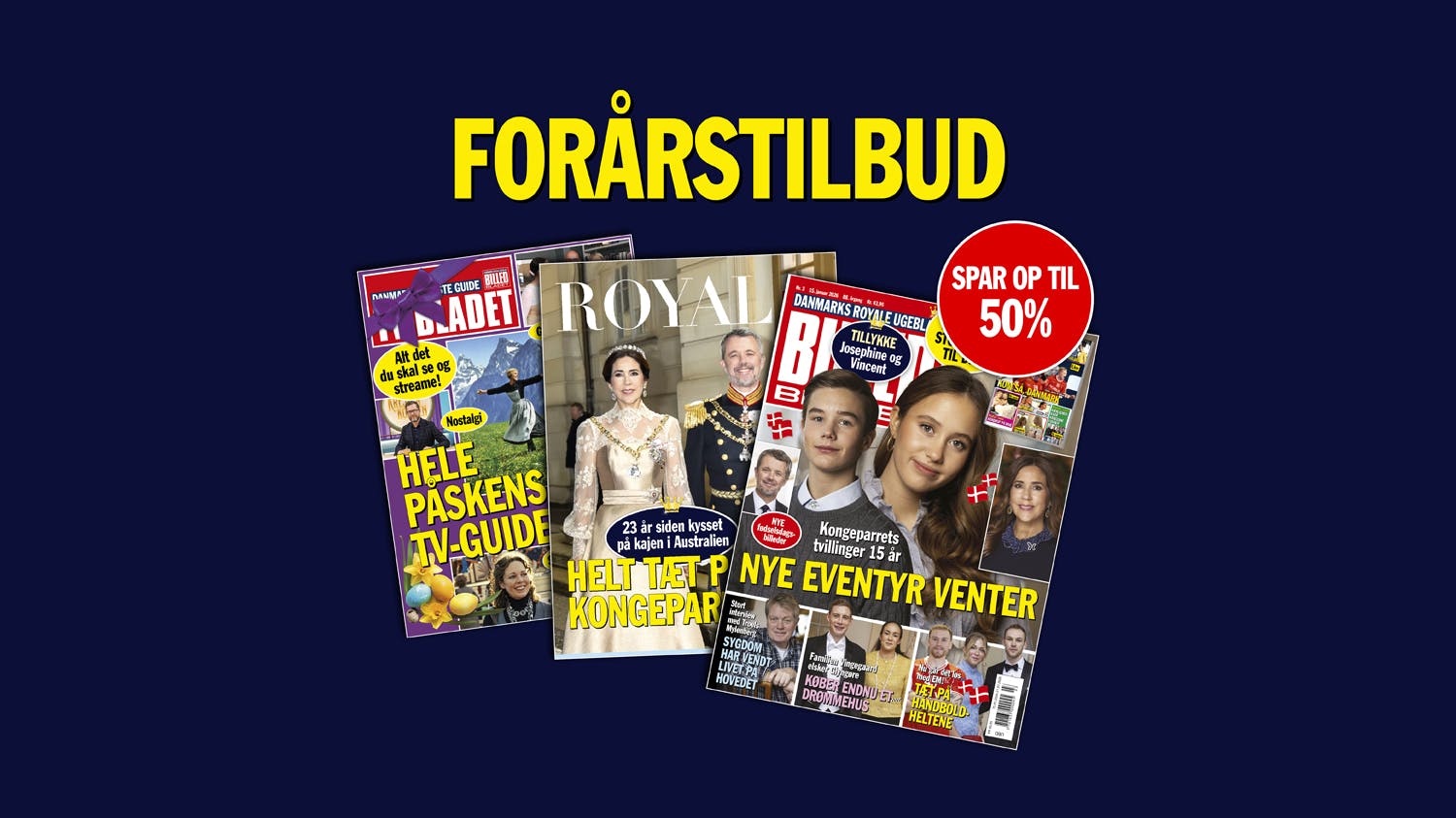 Tegner du et abonnement på BILLED-BLADET senest 4. marts 2026, får du rabat.