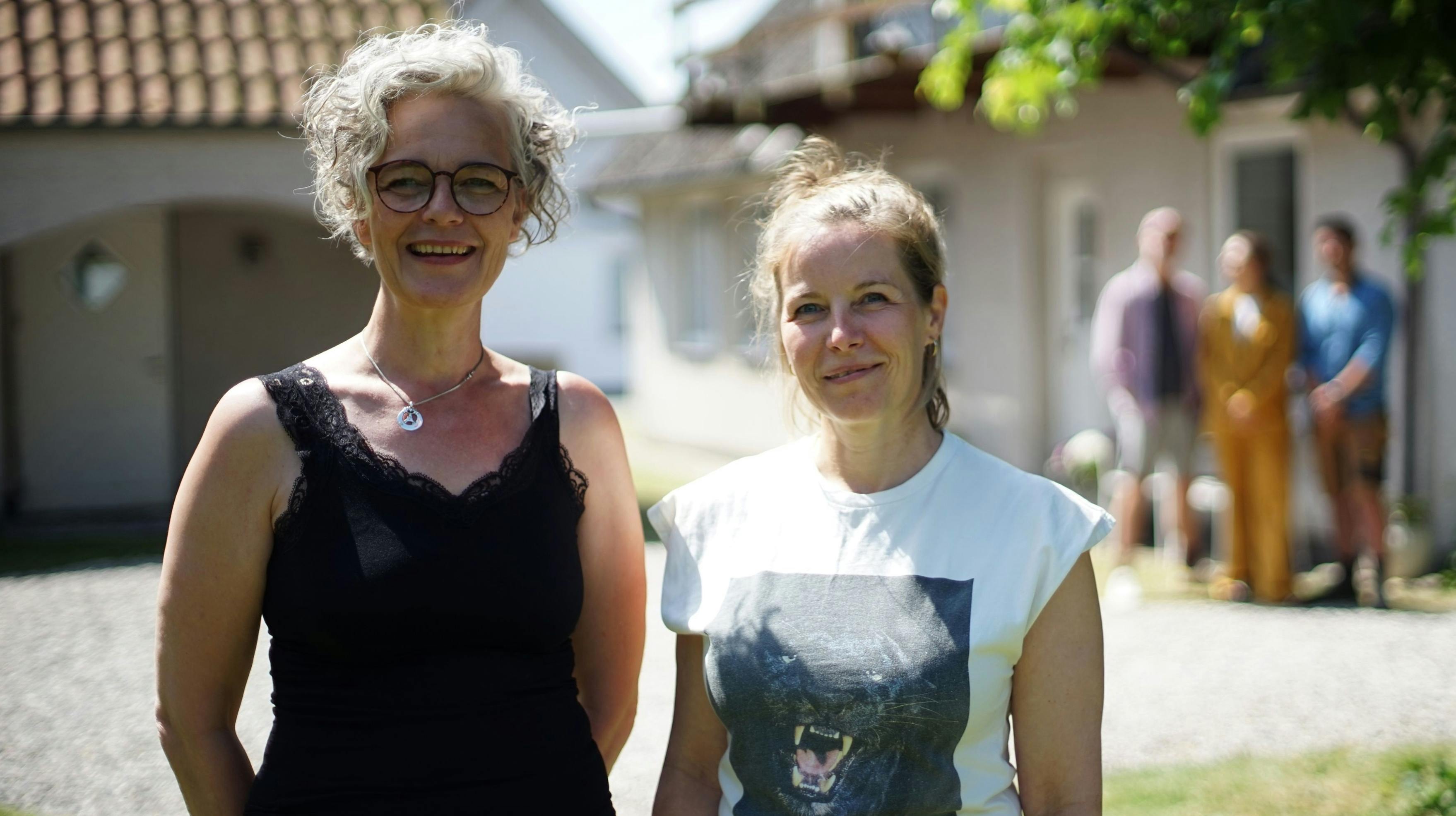 Vinni og søsteren Elin medvirkede i afsnit 5 af "I hus til halsen" på DR.