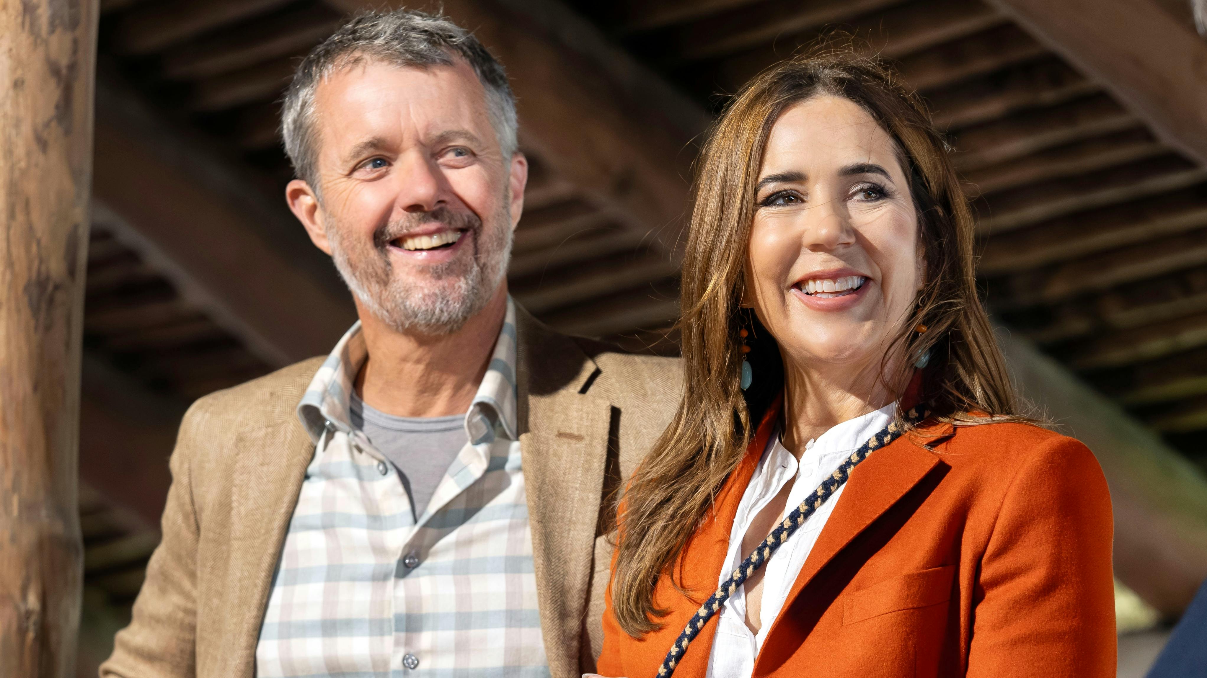 Kong Frederik og dronning Mary.