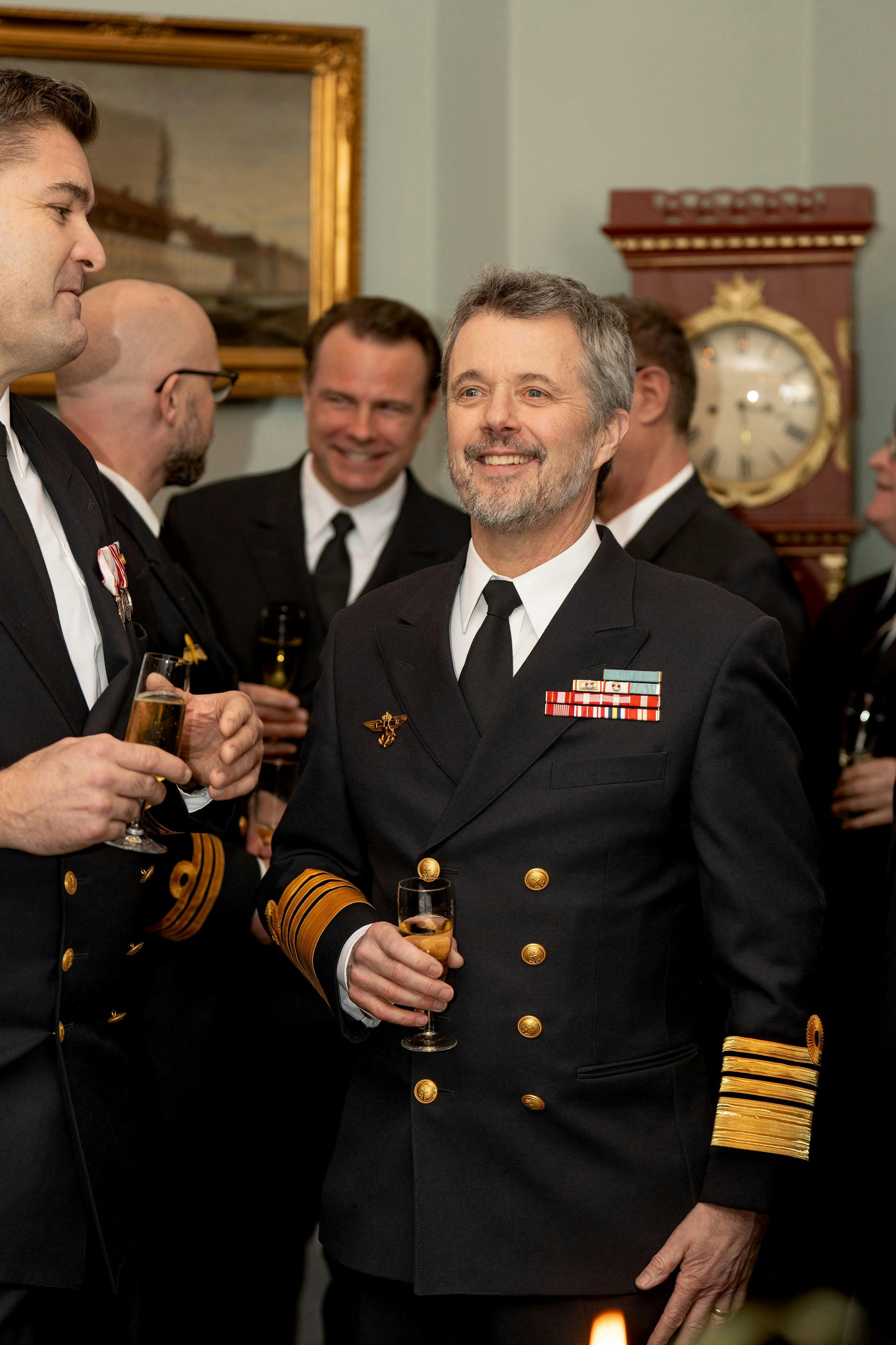 Frokost i anledning af 225-året for indstiftelse af Søværnets Hæderstegn.