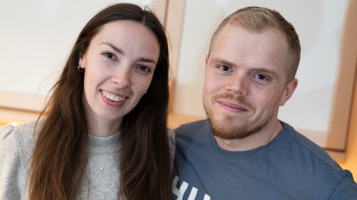 Lena og Mads fra "Årgang 20".