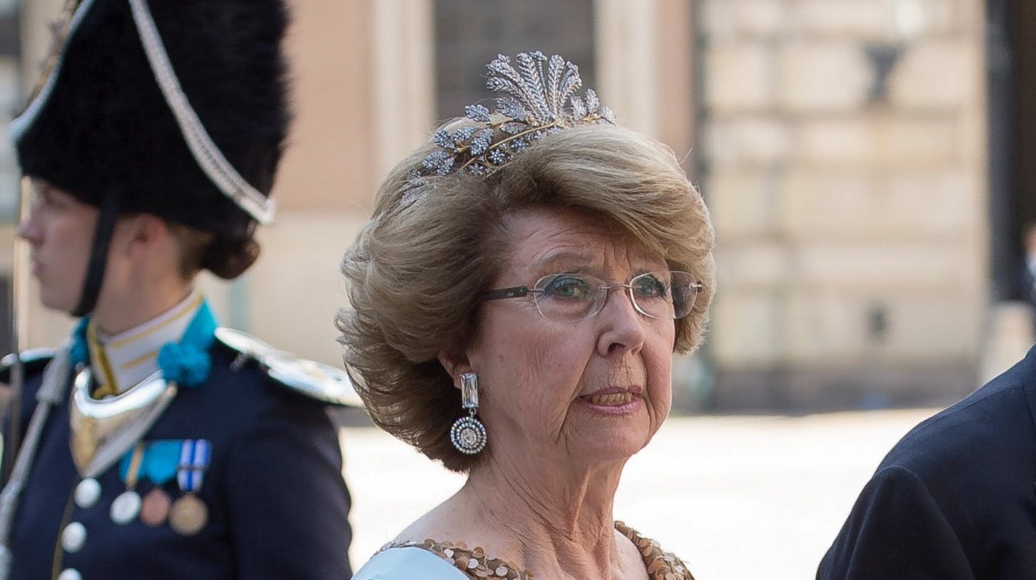 Prinsesse Désirée sov stille ind den 21. januar.