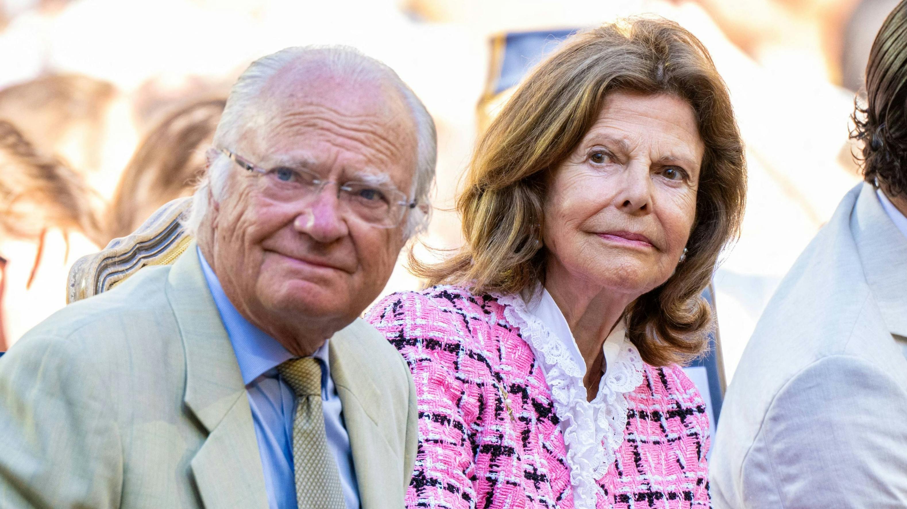 Kong Carl Gustaf og dronning Silvia.