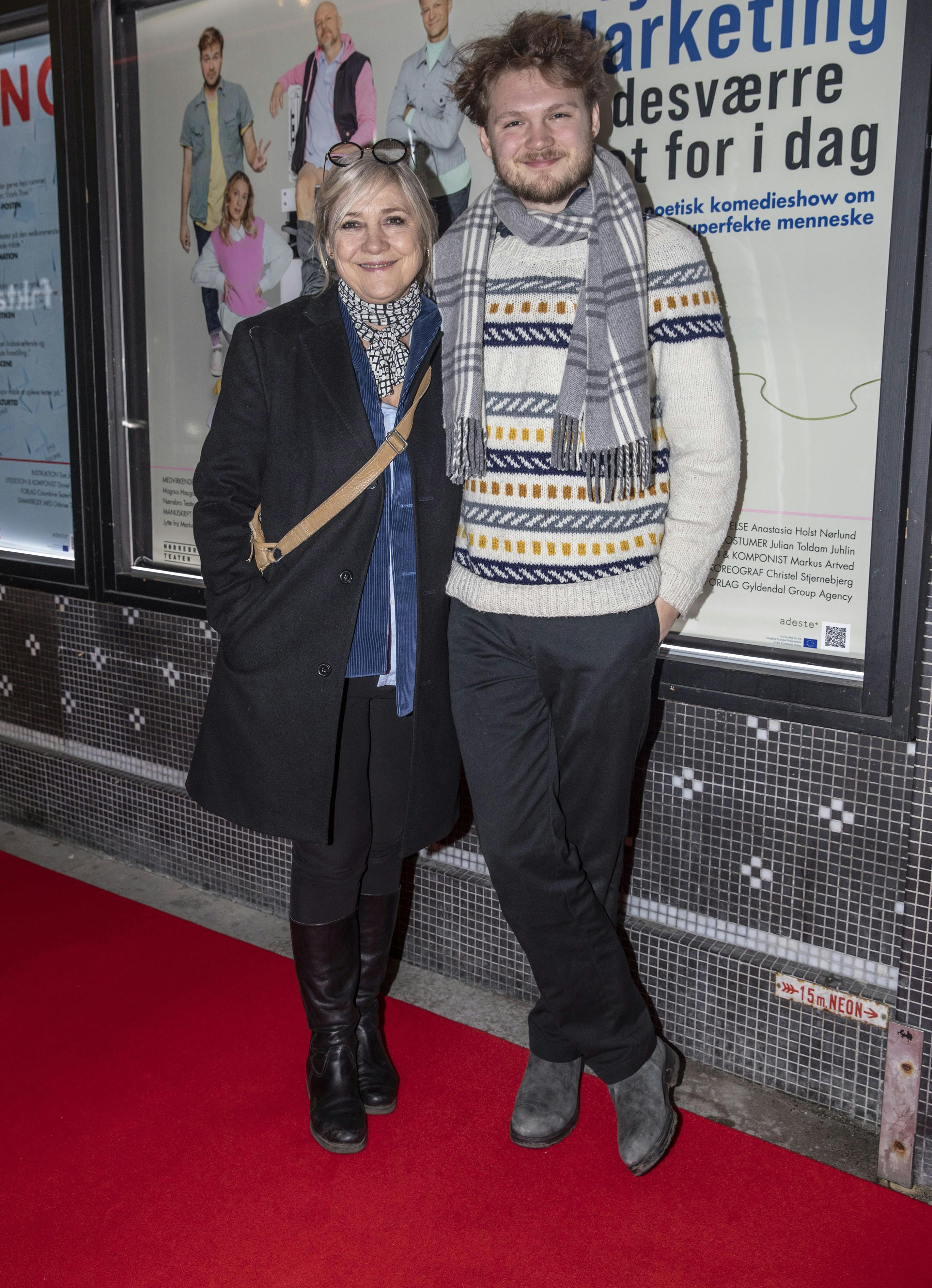 Mette Horn med sønnen William.