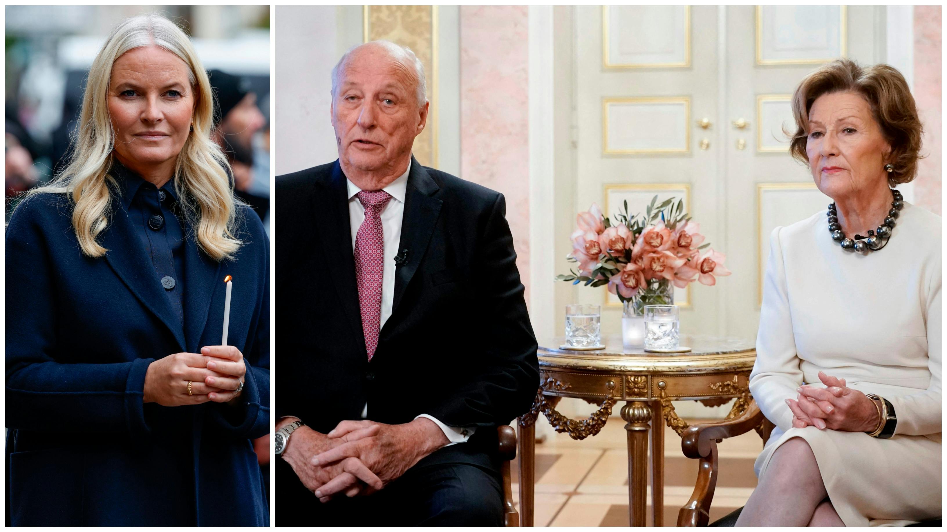 Kronprinsesse Mette-Marit kommer med en offentlig undskyldning til sine svigerforældre. 