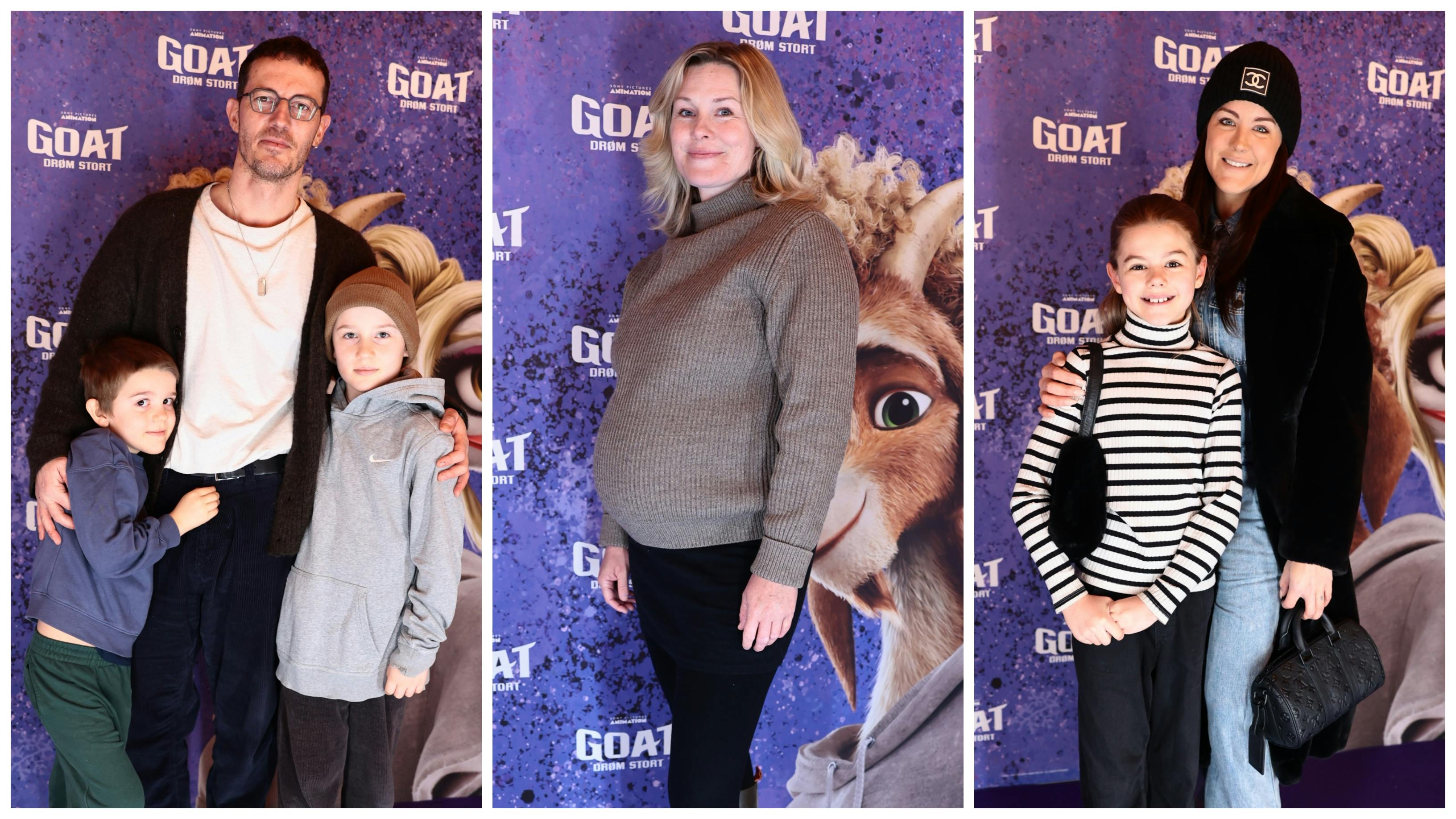 Gæster til premieren på "GOAT". 