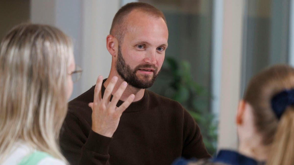 Christian indrømmer, det er en kæmpe kamp for ham