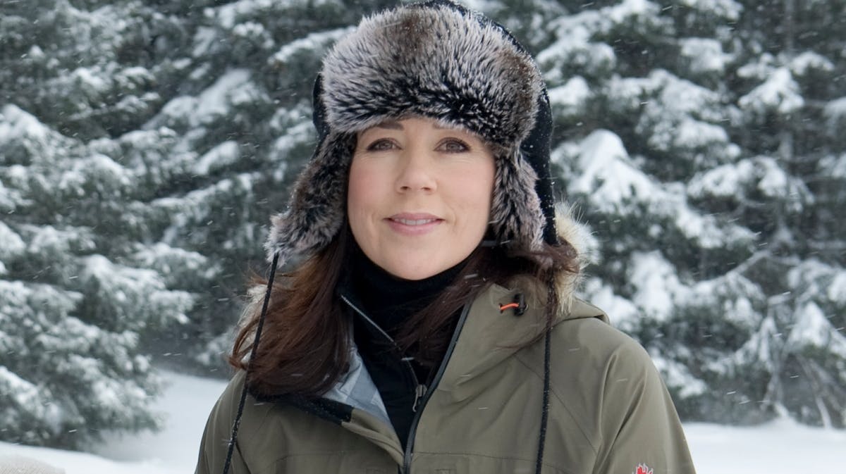 Dronning Mary nyder lige nu vinterferien i fulde drag