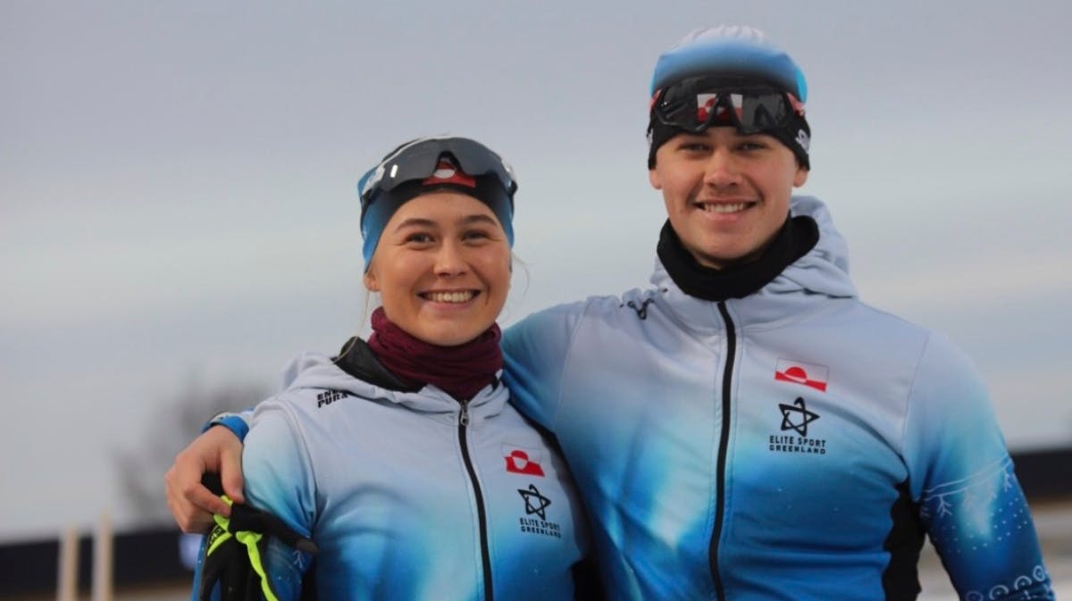 Ukaleq og Sondre Slettemark.