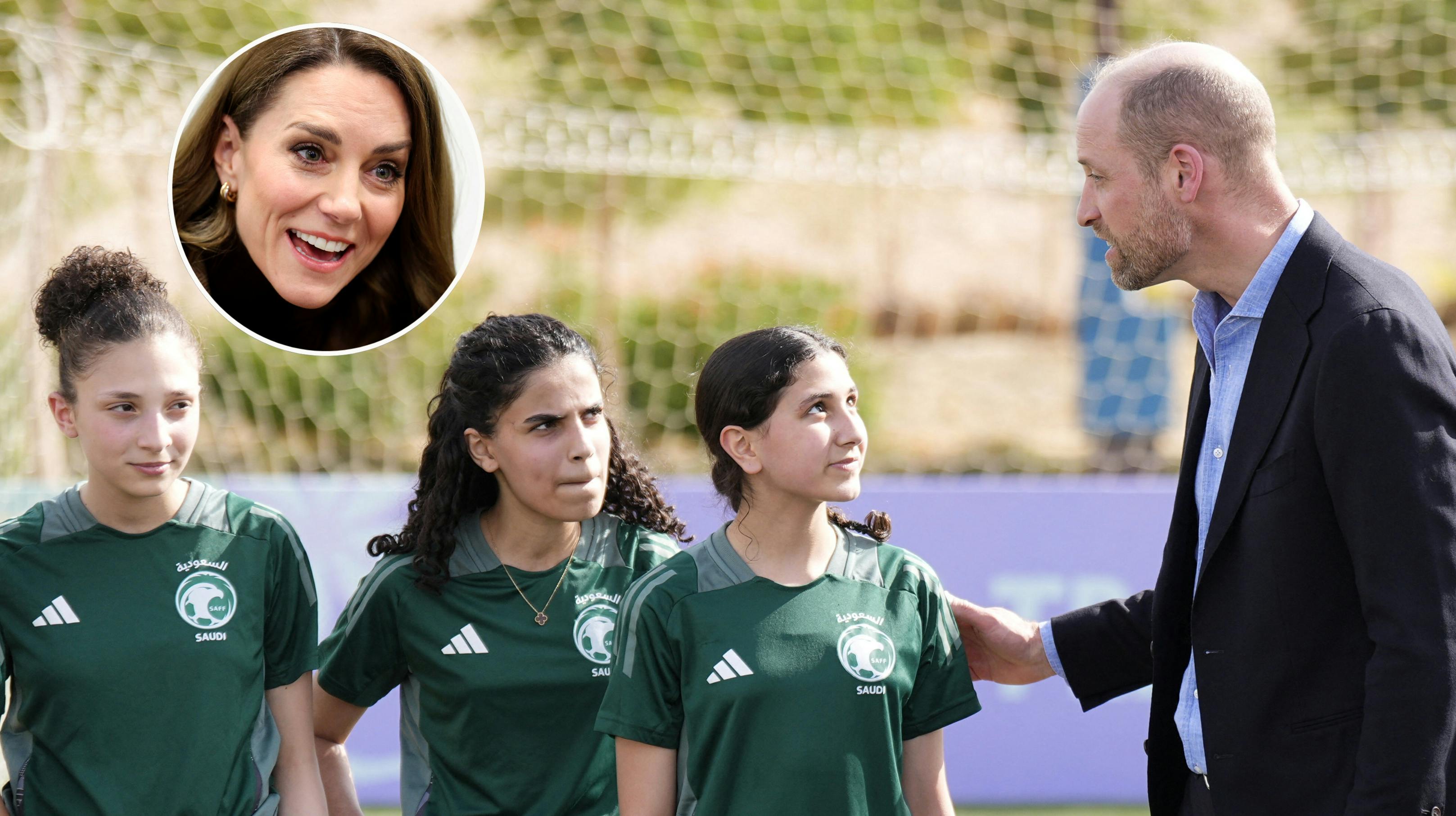 Prins William besøger Saudi-Arabien (Indsat: Prinsesse Kate)