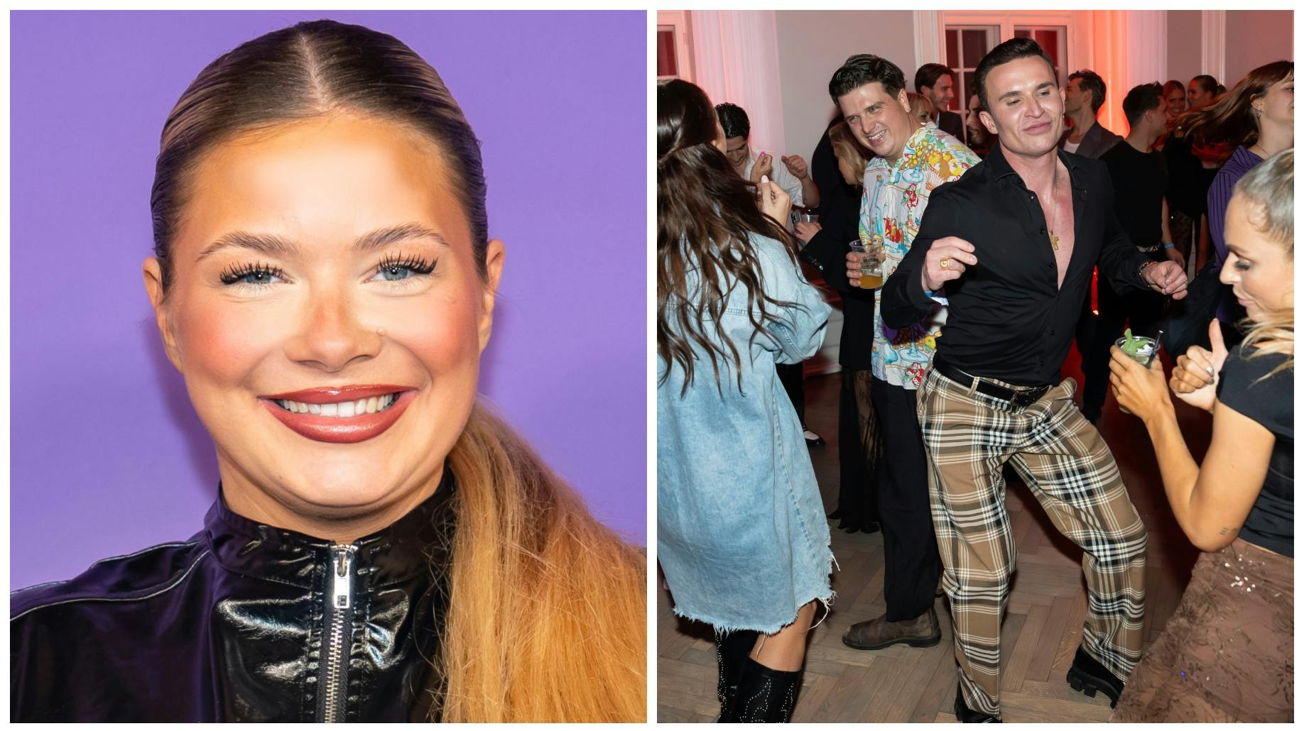 Sissal har sit eget heppekor lørdag.