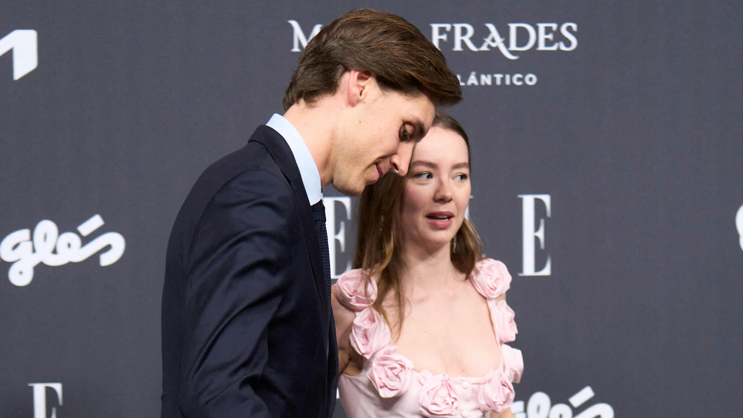 Prinsesse Alexandra af Hannover med kæresten Ben Sylvester Strautmann til ELLE Awards i Madrid i juni 2025.&nbsp;