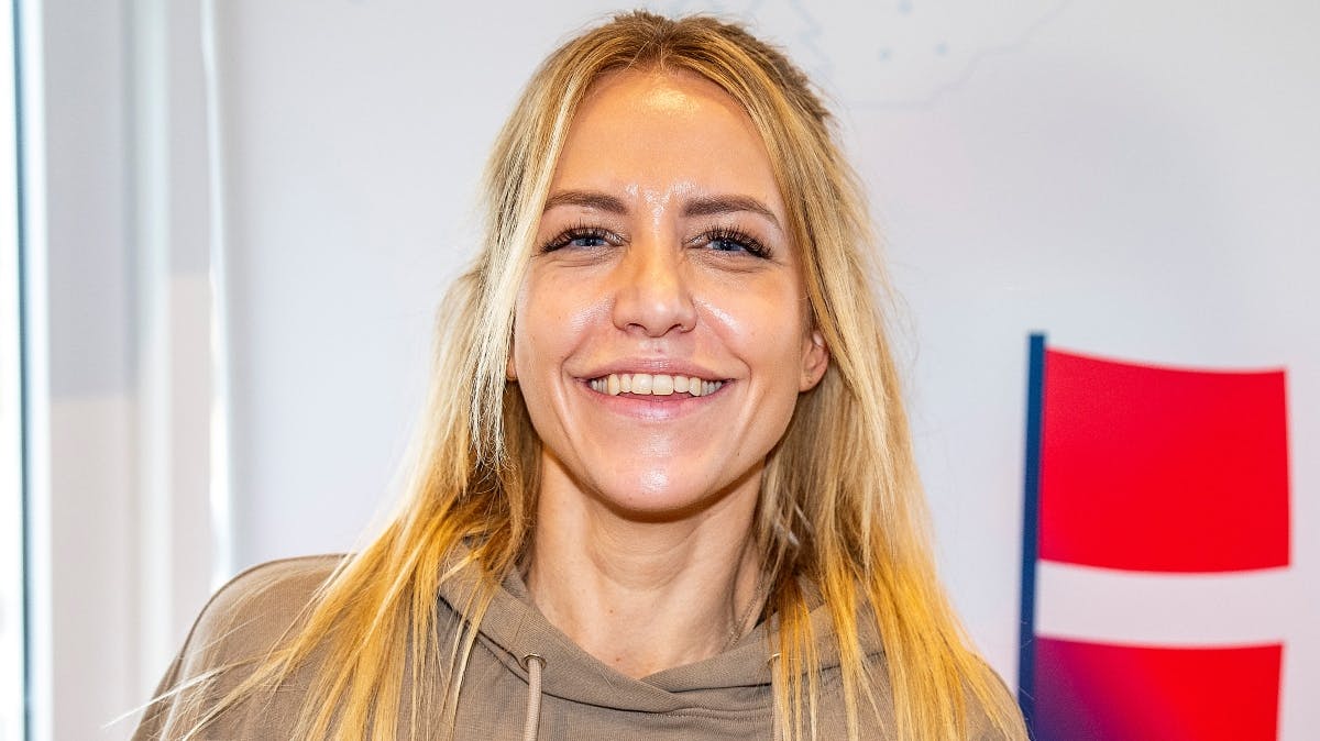 Madeleine Dupont sørger for at slappe godt af mellem kampene til vinter-OL